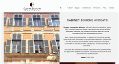 Desktop Screenshot of bouche-avocats.fr